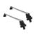 Set bare transversale portbagaj din aluminiu marca Twinny Load TL A30, kit complet cu bare, suporti si antifurt cu cheie, Volkswagen Polo 5 (6r1, 6n1) 2009-2017, 3/5 Usi AutoDrive ProParts