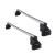 Set bare transversale portbagaj din aluminiu marca Twinny Load TL A32, kit complet cu bare, suporti si antifurt cu cheie Opel Zafira B 2008-2011 Mpv Fara bare longitudinale AutoDrive ProParts