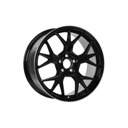 Jante DY1046 1047 KM 19x8.5 19x9.5 5x112 negre cu margine diamond cut mat compatibile Mercedes   Automotive TrustedCars
