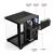 Carcasa Noua Pro Gaming Ambra Black Cube, Middle Tower, ATX, Fara Sursa, 5x Fan ARGB, Controller ARGB, Telecomanda NewTechnology Media