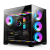 Carcasa Noua Pro Gaming Elite Black, Cube Tower, ATX, Fara Sursa, 7x Fan ARGB, Controller ARGB, Telecomanda NewTechnology Media