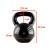 Gantera kettlebell HMS KNV 16 KG, Negru FitLine Training