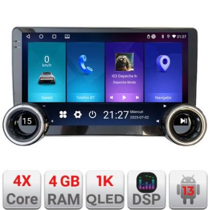 Navigatie Alfa Romeo 159 2005-2011 dedicata Android cu butoane radio gps internet 4+64 InCell display Qled 1K Rockchip Kit-+EDT-E211-RK CarStore Technology