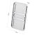 Masa pliabila joasa Nils Camp NC3403 50x30x20 CM, Gri FitLine Training
