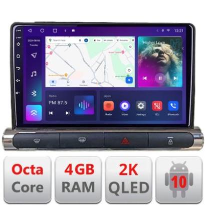 Navigatie Citroen C3 2017-2024 ecran color de fabrica QLED 2K Octa core 4+32 DSP 360 Optic FHD internet gps radio carplay android auto Kit-+EDT-E409-2K CarStore Technology