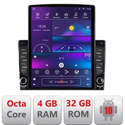 Navigatie Alfa Romeo 159 2005-2011 dedicata Ouad core 4+32 ecran vertical 9.7" DSP 360 FHD AHD Android radio gps internet  Kit-+EDT-E709 CarStore Technology