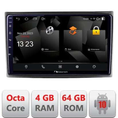 Navigatie Volvo XC90 2002-2014 Nakamichi NAM5510 Qled Octa Core 720p 4+64 DSP 360 camera carplay android auto CarStore Technology