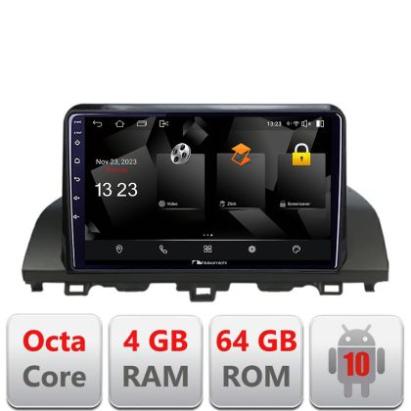 Navigatie Honda Accord 2019-2022 Nakamichi NAM5510 Qled Octa Core 720p 4+64 DSP 360 camera carplay android auto CarStore Technology