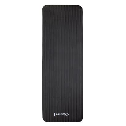 Saltea yoga HMS YM04, Negru FitLine Training