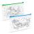 Penar Colorabil - Cu 4 Markere, 21 x 12 cm - 2 Modele Best CarHome