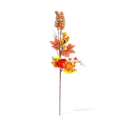 Ramură decorativă de toamnă cu frunze și bobițe – 62 cm – 2 modele Best CarHome