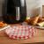 Hârtie de Coacere pentru Air Fryer - Cu Model în Carouri, Rotundă, 20 cm - 50 Bucăți/Pachet Best CarHome