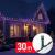 Decor Luminos Crăciun - Șir Lumini LED - 30 m - Multicolor - 600 LED - 220-240 V - 6 W - Cablu Verde Best CarHome