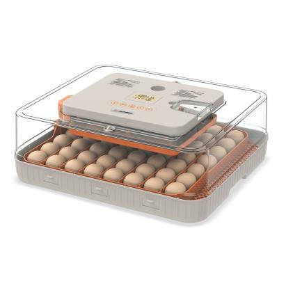 Incubator 56 oua cu alimentare duala (230V/12V), Reglaj automat temperatura, umiditate si intoarcerea automata a oualor, Electromures EM 3003 ProDesign DailyAppliances