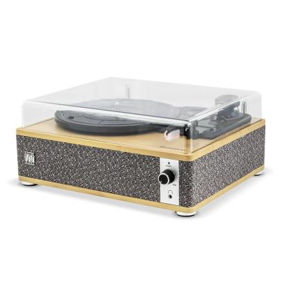 Pick-up cu ac safir si difuzor bluetooth Electromures EM 1021, Bamboo Edition ProDesign DailyAppliances