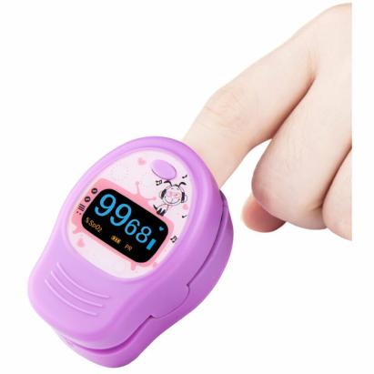 Pulsoximetru pentru copii, dispozitiv medical Roz PlayLearn Toys