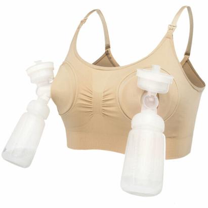 Sutien 2 in1 - Alaptare si sustinere pompa san (bej) XXL PlayLearn Toys