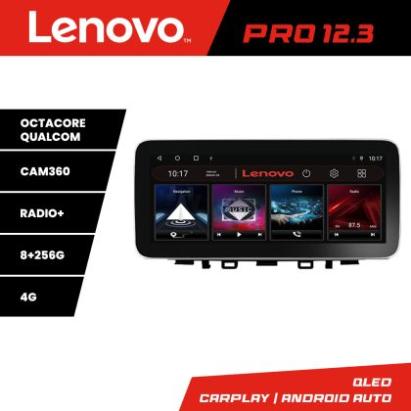 Navigatie Kia Stonic 2016-2020 Lenovo PRO 8+256 12.3 inch qled android 4G DSP gps internet  Kit-Stonic CarStore Technology