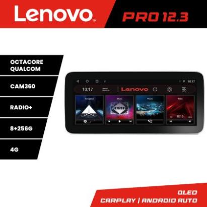 Navigatie Fiat Tipo 2020- Lenovo PRO 8+256 12.3 inch qled android 4G DSP gps internet  Kit-tipo2022 CarStore Technology