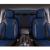 Set Huse Scaune Auto Panda Paris, Albastru-Negru, 11 piese Automobile ProTravel