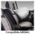 Set Huse Scaune Auto Panda Prestige, Negru-Bej, 11 piese Automobile ProTravel
