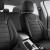 Set Huse Scaune Auto Panda Prestige, Negru-Gri, 11 piese Automobile ProTravel