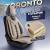 Set Huse Scaune Auto Panda Toronto, tip Alcantara, cu fermoare pentru bancheta rabatabila, bej cu negru, 11 piese Automobile ProTravel