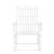 Scaun Balansoar Metal Vintage pentru Gradina sau Terasa, Culoare Alb