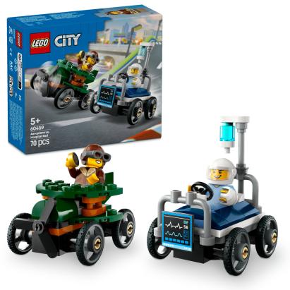 LEGO Pachet de curse Avion vs. pat de spital Quality Brand
