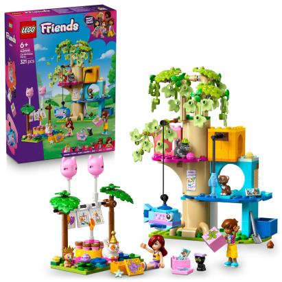 LEGO Petrecere de ziua de naştere a pisicii şi căsuţă în copac Quality Brand