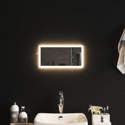 Oglindă de baie cu LED, 20x40 cm GartenMobel Dekor
