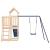Set de joacă pentru exterior, lemn masiv de pin GartenMobel Dekor