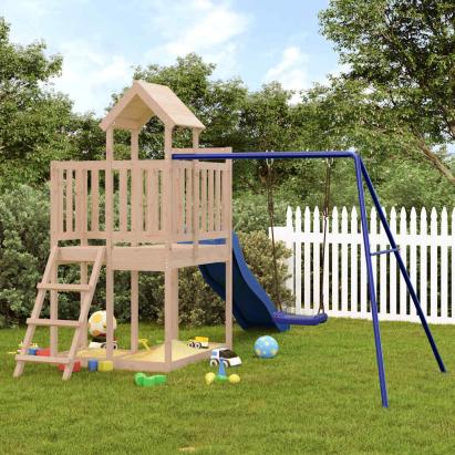 Set de joacă pentru exterior, lemn masiv de pin GartenMobel Dekor