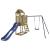Set de joacă pentru exterior, lemn de pin impregnat GartenMobel Dekor
