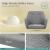 SONGMICS Scaun de birou ergonomic, inaltime reglabila, 65x69x(83-93) cm, gri Household NewTrend