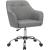SONGMICS Scaun de birou ergonomic, inaltime reglabila, 65x69x(83-93) cm, gri Household NewTrend