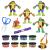 PLAY DOH POVESTIRI CU TESTOASE NINJA ADOLESCENTE MUTANTE SET PLASTELINA CREATII COWABUNGA SuperHeroes ToysZone