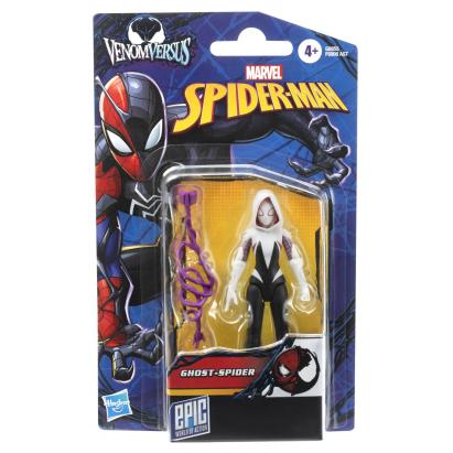 SPIDERMAN EPIC HERO FIGURINA GHOST SPIDER 10CM SuperHeroes ToysZone