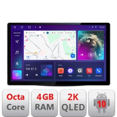 Navigatie Hyundai IX45 Santa Fe 2013-2015 Qled 2K Octa Core 4+64 LTE 4G DSP Wifi 5Ghz android auto carplay radio gps internet EDT-E413-2K CarStore Technology
