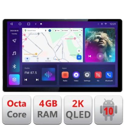 Navigatie grupul VW 2DIN 2018- Qled 2K Octa Core 4+64 LTE 4G DSP Wifi 5Ghz android auto carplay radio gps internet EDT-E413-2K CarStore Technology