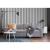 Riflaj MDF decorativ LDA PREMIUM de tip Panou Acoustic, ALB MAT, 260x40 cm Household NewTrend
