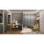 Riflaj MDF decorativ LDA PREMIUM de tip Panou Acoustic, ALB MAT, 260x40 cm Household NewTrend