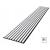 Riflaj MDF decorativ LDA PREMIUM de tip Panou Acoustic, ALB MAT, 260x40 cm Household NewTrend