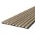 Riflaj MDF decorativ LDA PREMIUM de tip Panou Acustic, Stejar SONOMA, 260x40 cm Household NewTrend