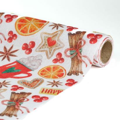 Traversă de masă decorativă – 180 x 28 cm – 70% poliester, 30% bumbac Best CarHome