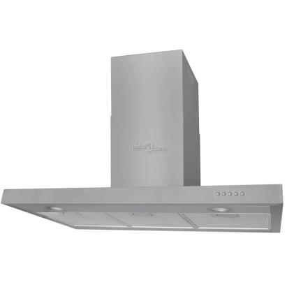 Hotă de bucătărie, 900 mm, oțel inoxidabil, plat GartenMobel Dekor