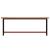 Banc de lucru 220x55x81,5 cm, lemn masiv de fag și metal GartenMobel Dekor