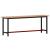Banc de lucru 220x55x81,5 cm, lemn masiv de fag și metal GartenMobel Dekor
