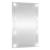 Oglindă de perete cu lumini LED 40x60 cm sticlă dreptunghiular GartenMobel Dekor