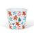 Ghiveci decorativ metalic – model turtă dulce și brad – Ø13 x 11 cm Best CarHome